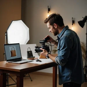 تصوير المنتجات الدعائية