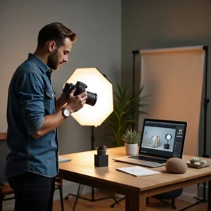 تصوير المنتجات الدعائية