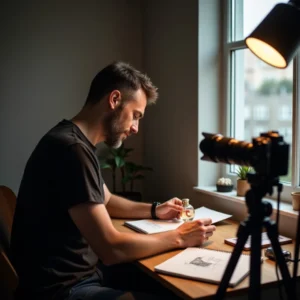 كيفية تصوير المنتجات