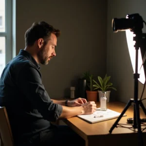 كيفية تصوير المنتجات